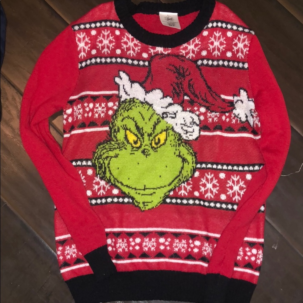 Christmas ugly grinch sweater